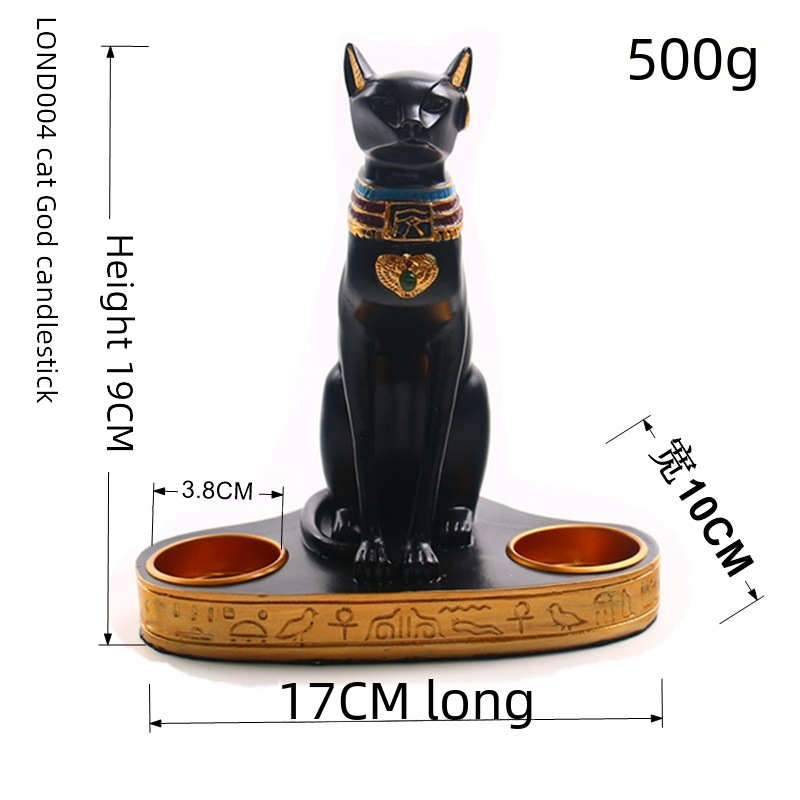 Factory direct selling European -style Egyptian French cat god…