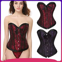 Body Shaping Top Factory Direct Retro Printed Tube Top Shaping Брюшной пояс Корсет Дворцовый корсет Европы и Америки