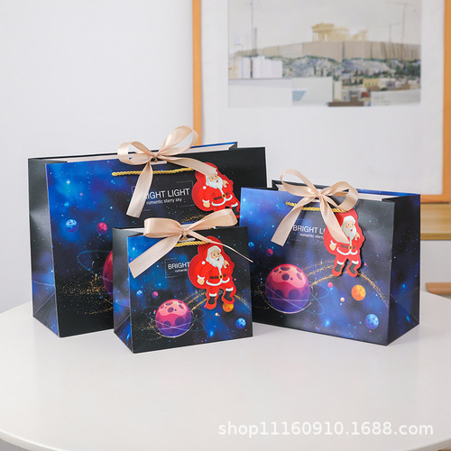  New Christmas Gift Bag Apple Box Gift Bag Christmas Eve Candy Box Paper Bag