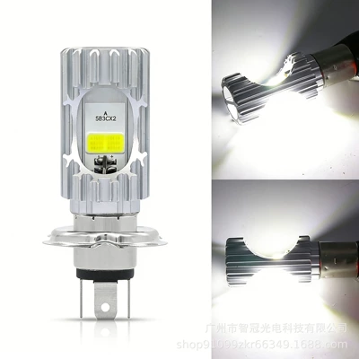Motorcycle and Electric Vehicle Front Motorcycle headlights, headlights - three-claw-white
