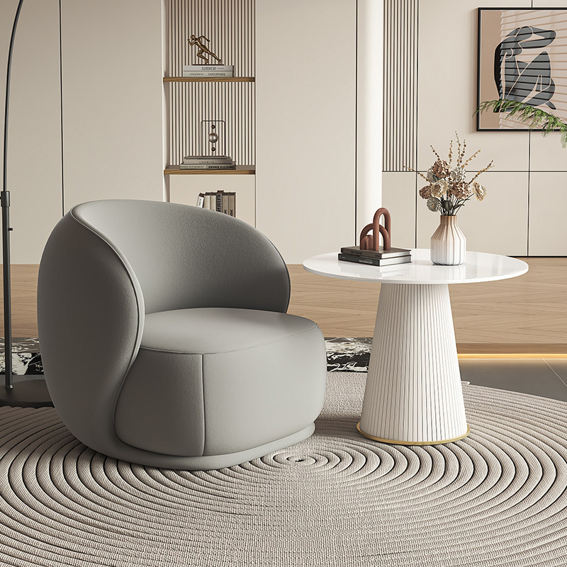 Sofá de estilo crema simple sala de estar silla de diseño sofá de dormitorio sofá de estilo japonés sofá casual image 15