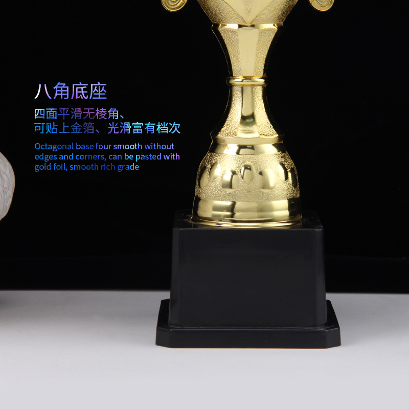 Vela mañana Gloria sin cubierta trofeo Deportes Concurso Premio suministros estudiante galvanoplastia plástico pequeño Trofeo decoración al por mayor