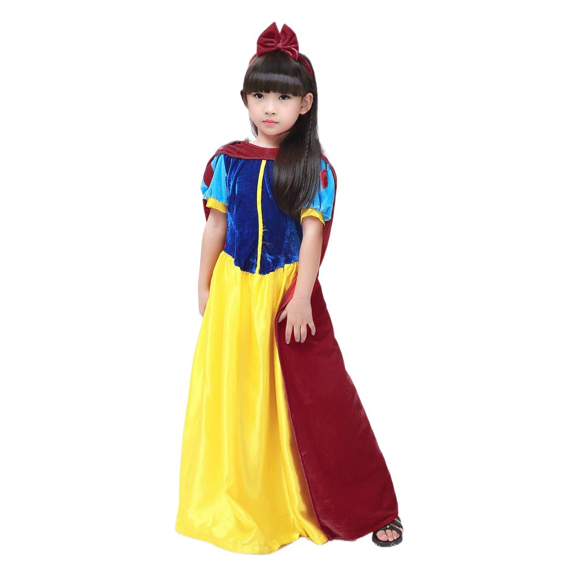 Внешняя торговля Взрослое Белоснежное платье Родитель-ребенок Дети Белоснежка Сценическая одежда