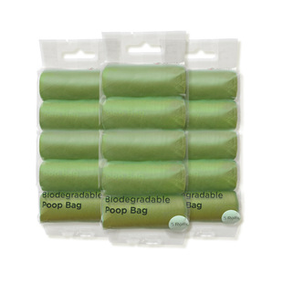 Cute pet toilet matching garbage bag 5 rolls/bag