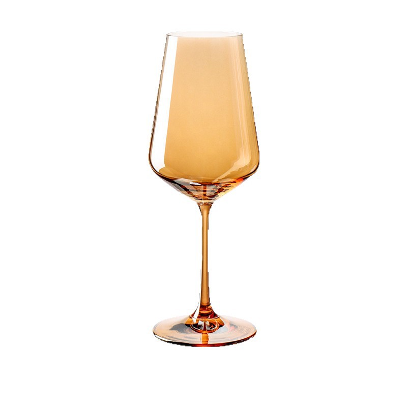 Importación checa de Crystal Crystalex vinos rojos, caja de regalo de alta calidad, tazas de pie alto, bebidas de vinos, regalos de Año Nuevo