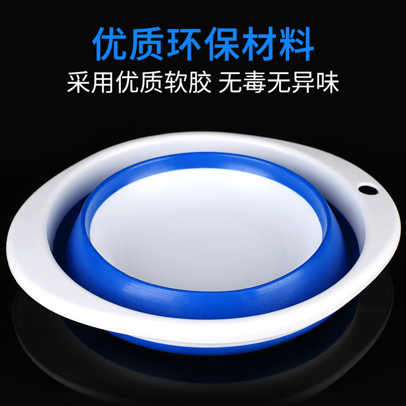 Bait pot bait pelvis can be folded without staining bait disk large bait basin bait bait bait and fishing bait plate 2