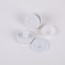 供应可转动关节动物配件塑料关节毛绒玩具白色活动关节连接件