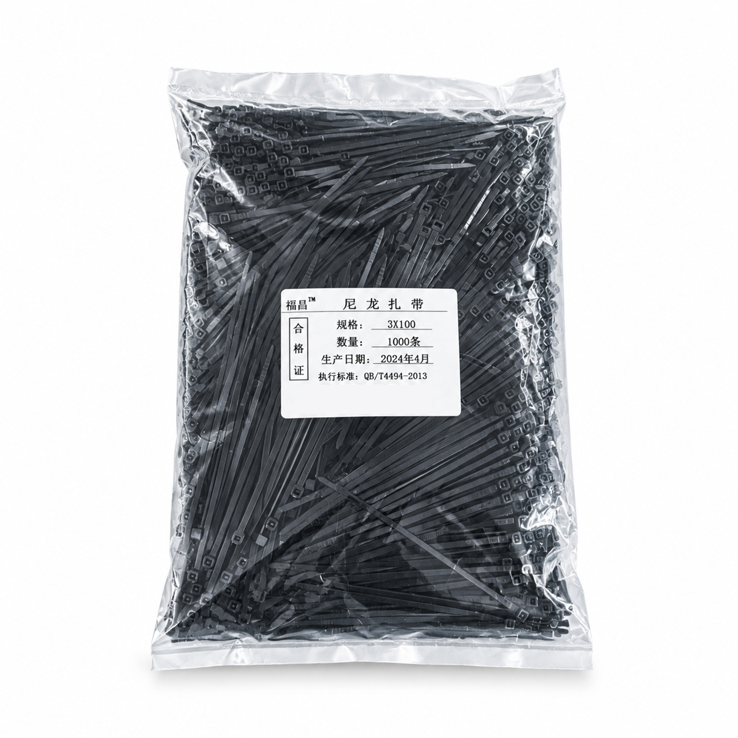 Cintas de Nailon Autobloqueantes Industriales 3x4 5x8 10x12, para Organización de Cables