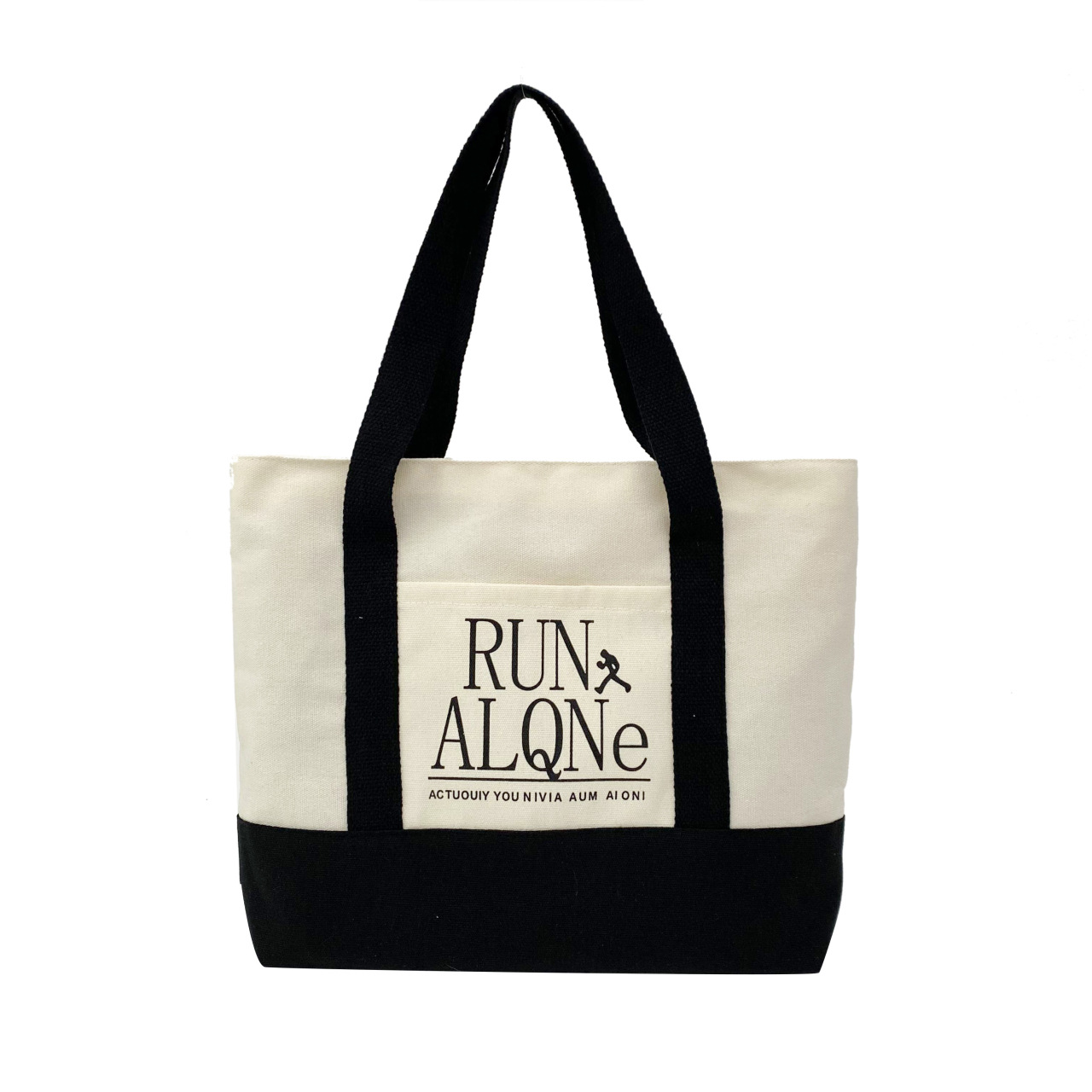 Bolsas de lona creativas de gran capacidad bolsas de lona portátiles para mujeres ocio versátil estudiantes lindos bolsas de compras simples