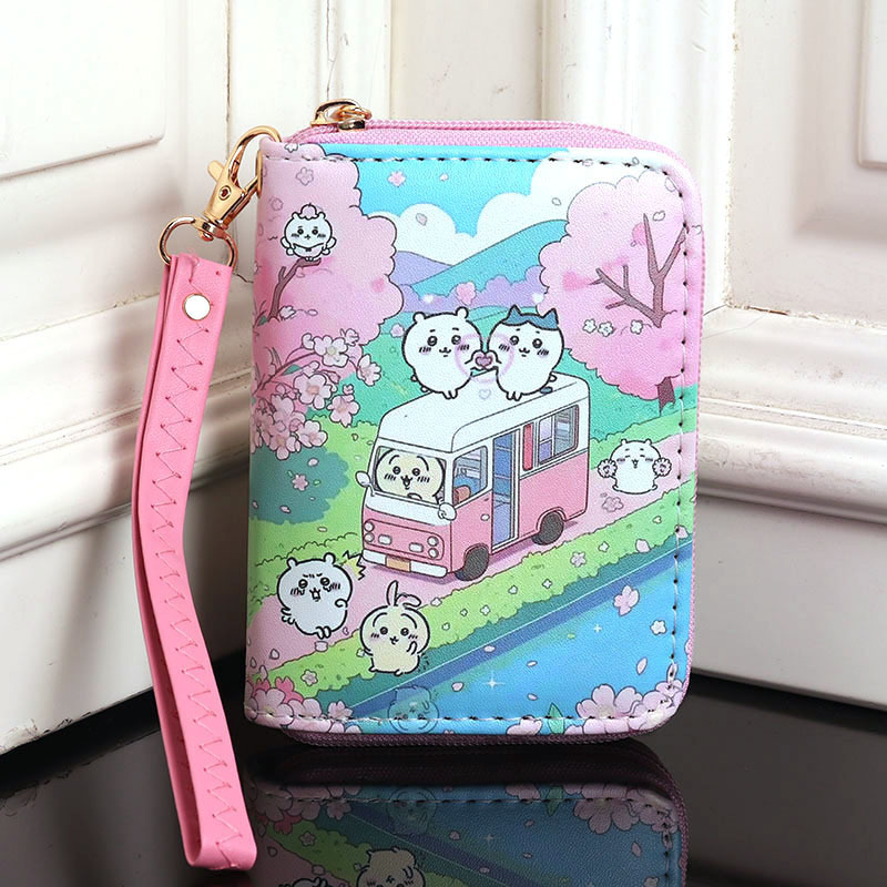 Hellokitty billetera Hello Kitty nuevo monedero con posición de tarjeta