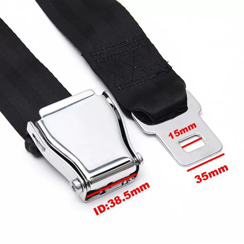 Cross-Border Hot-Selling Aircraft Seatbelt Extension Strap, Adjustable Aircraft Buckle Extension Strap, Safety Belt