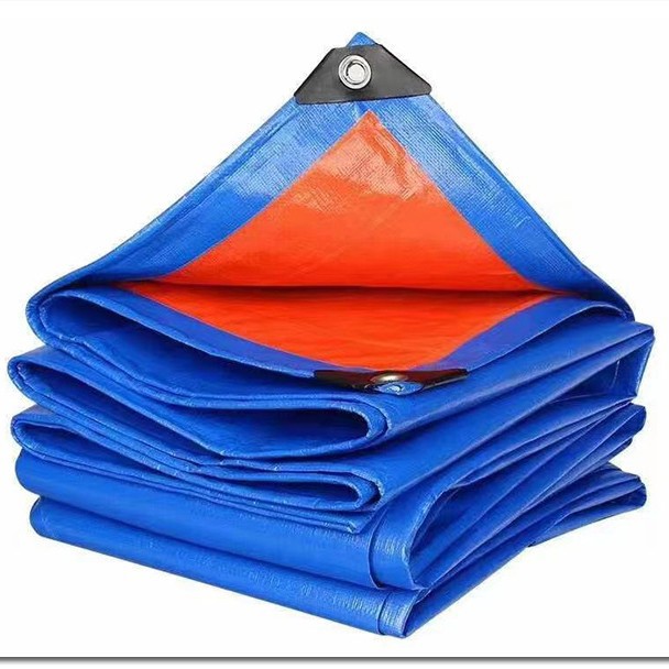 户外加厚防雨布地摊防水防晒篷布遮雨遮阳塑料油帆布彩条苫布遮阴