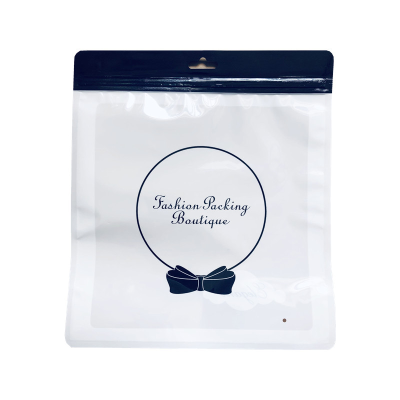 Bolsa de embalaje de ropa interior necesidades diarias embalaje de ropa bolsa ziplock bolsa de embalaje compuesto transparente de estilo múltiple suministro directo de fábrica