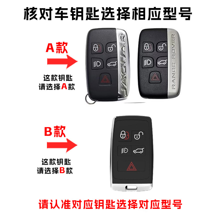 New Land Rover Range Rover Evoque Key Case Defender Full-Cover Range Rover Case Velar Sport Edition Stylish Retro Shell Discovery