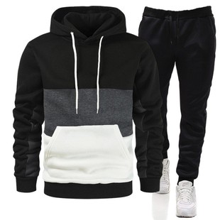 Sports Suit Men's Clothing 2024 Spring & Fall New Korean Style Trendy Loose Clothes with Men's Casual Suit