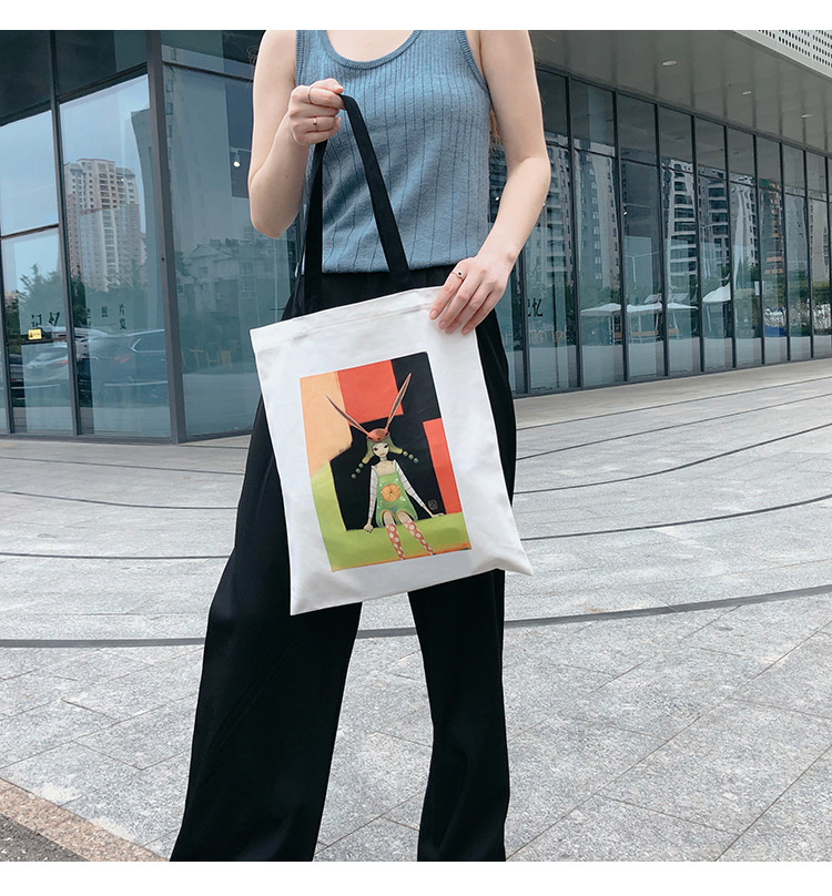 Women's Fashion Cartoon Canvas Shopping Bags display picture 3