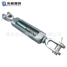 青岛布林瑞特现货供应国标重型螺旋扣花篮螺丝OC型开式索具螺旋扣