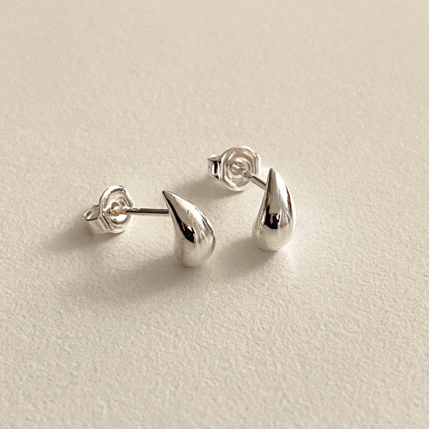 2g Weight 925 Sterling Silver Ear Needle Material 18K Gold Plated Plating Material Ear Studs Classification 1 Pair Quantity Daily Occasion 925 Sterling Silver Material Water Droplets Pattern All Seasons Season Women's Gender Simple Style Style 1 Pair 18K Gold Plated 925 Sterling Silver 925 Sterling Silver Earrings Water Droplets Ear Studs 11