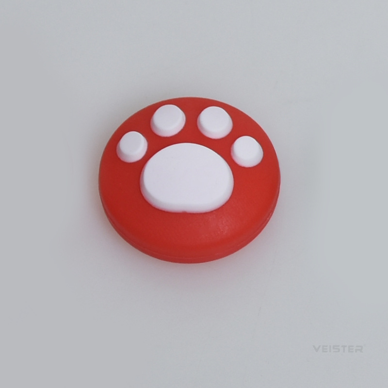 Joycon Rocker Cap interruptor garra de gato tapa de la manija izquierda y derecha Lite garra de gato de silicona protector Rocker cap
