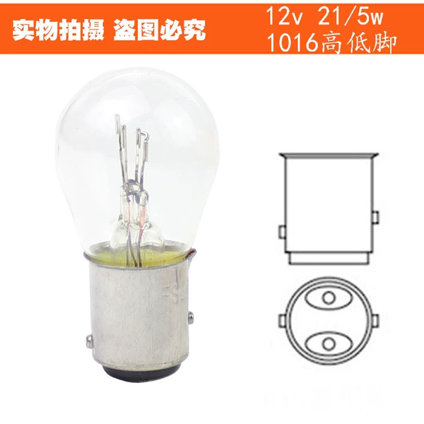 1016 (12V 21 /5W double tail high and low foot) /one price, 10 shots