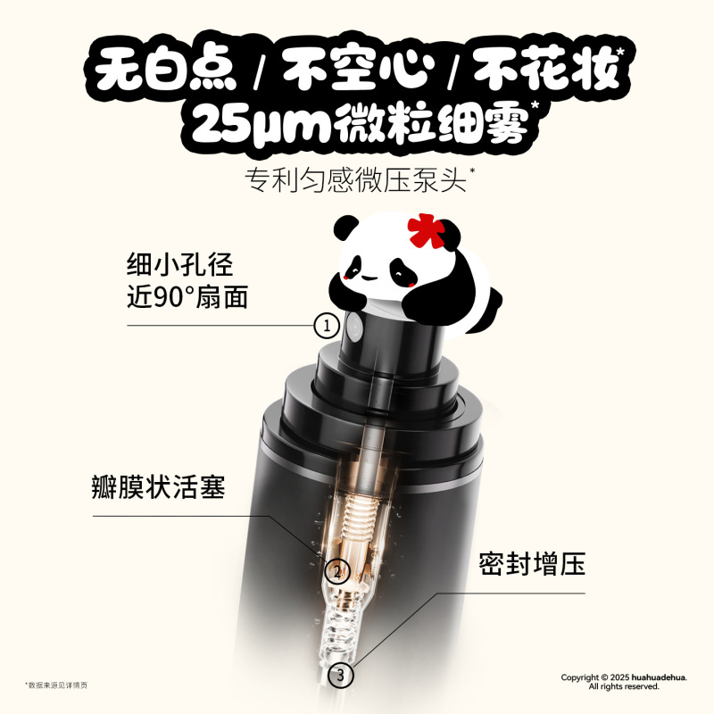 PRAMY/柏瑞美定妆喷雾持久定妆保湿控油不易脱妆huahua联名款|undefined