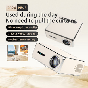 Home Projector High Lumen White Wall 4K Ultra High Definition Projection Business Teaching Projector Wireless Screen Projection