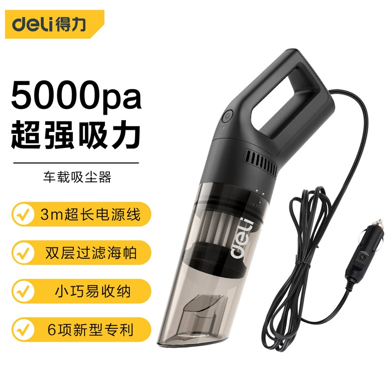 Handheld big black small vacuum cleaner for car