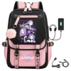 Fur ball style witch hunter group-black pink 4