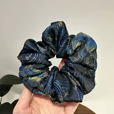 New Chinese-Style Song Brocade Hair Tie Saç üçün rezinlər - night-and-stars