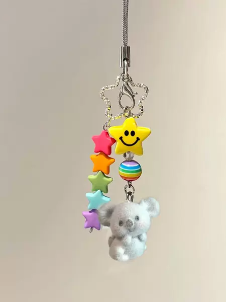 Mud Howl I am a koala mobile phone chain