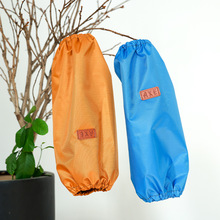 帆布手袖套男女士工作耐磨干活护袖上班厨房专用防油手臂套袖护袖