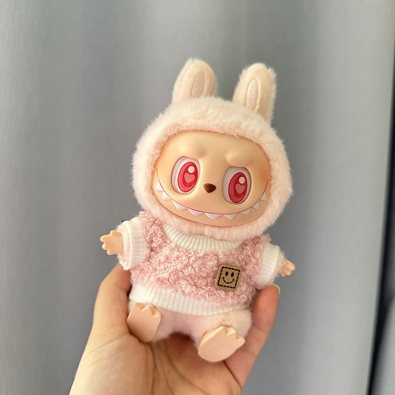 服のみ】第二世代ブラインドボックス ラブブ服 エポキシ樹脂製顔飾り ラブブ シットシットパーティーシリーズ ベビー服 可愛い|undefined