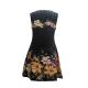 2025 Amazon European and American foreign trade cross-border new summer sleeveless flower printing dress