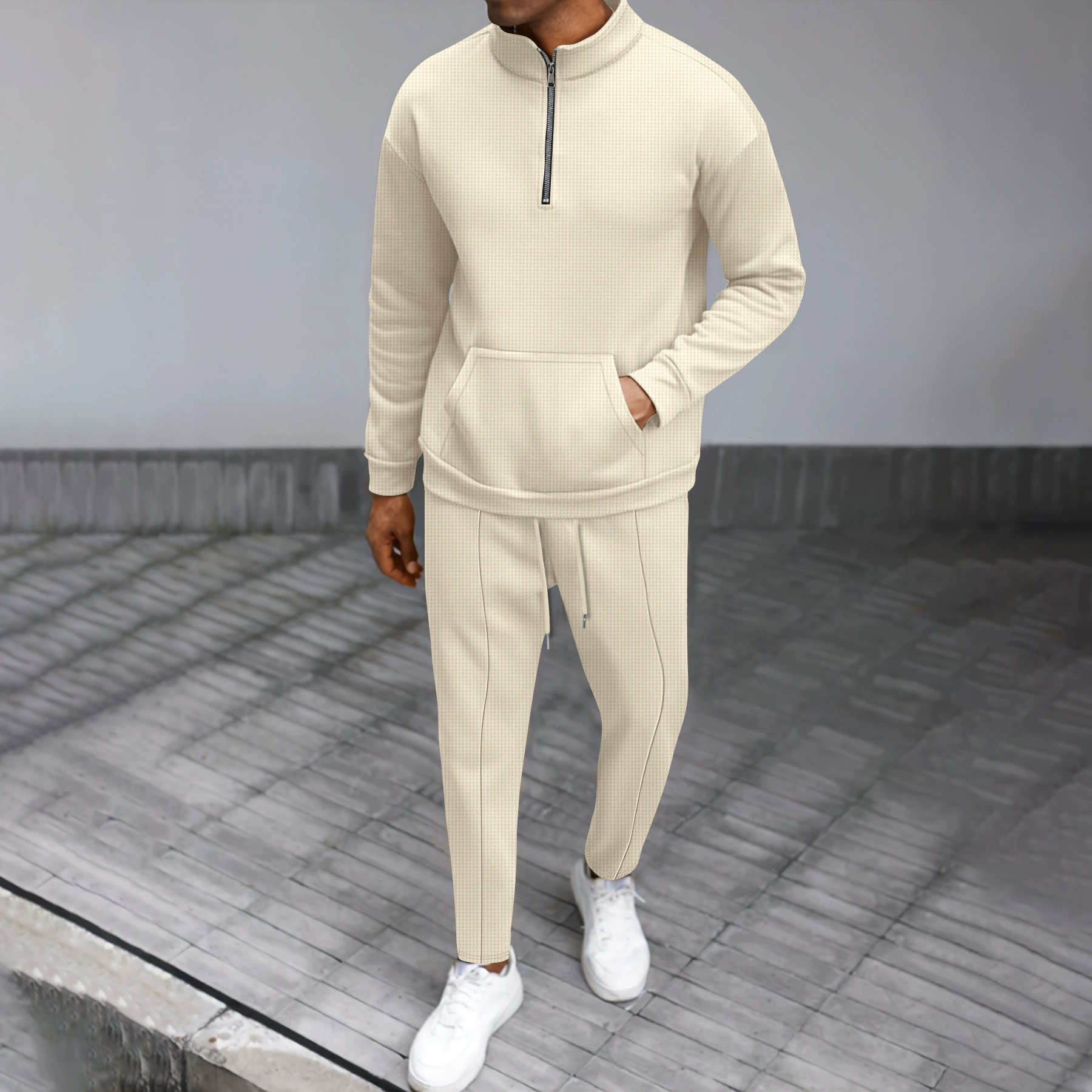 (Cross-border trading), autumn long-sleeve with zipper, trousers, set