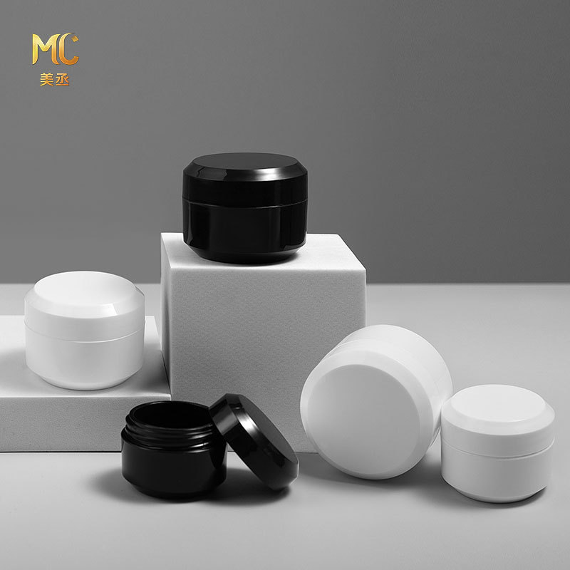 Manicure Glue Jar 5G10G15G30G50G Multi-Specification Skin Care Sample Bottle Plastic Trial Cream Bottle
