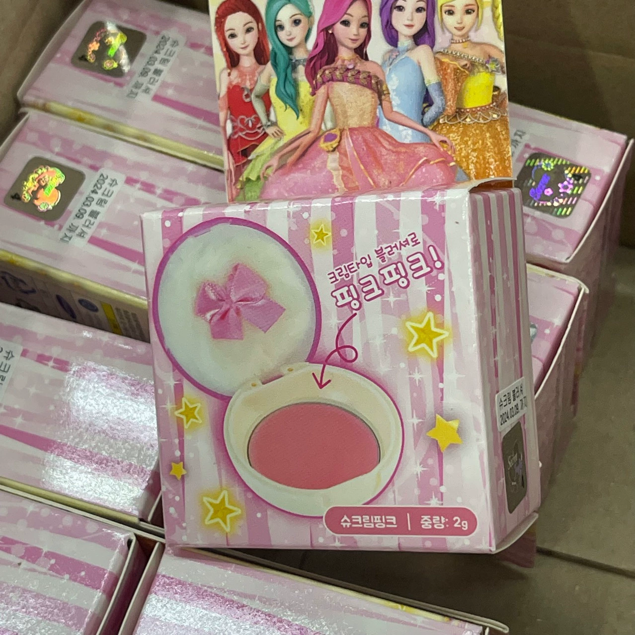 Children's face blush, South Korea