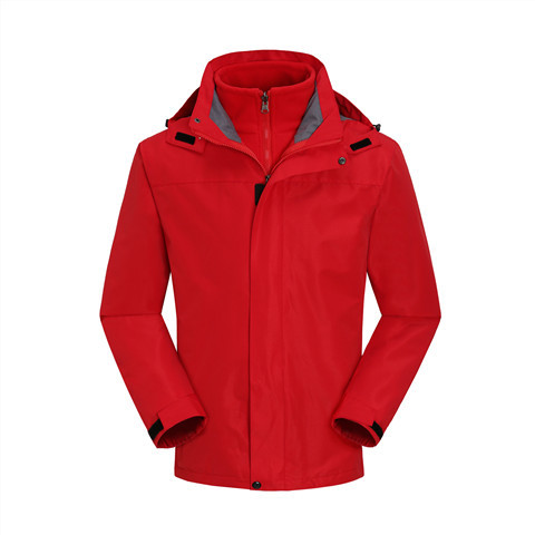 Jacket Workwear Uniform for Men and Women, Couple Style, Team Uniform, Customizable with Logo 2153, Hooded, Waterproof, Outdoor Hiking