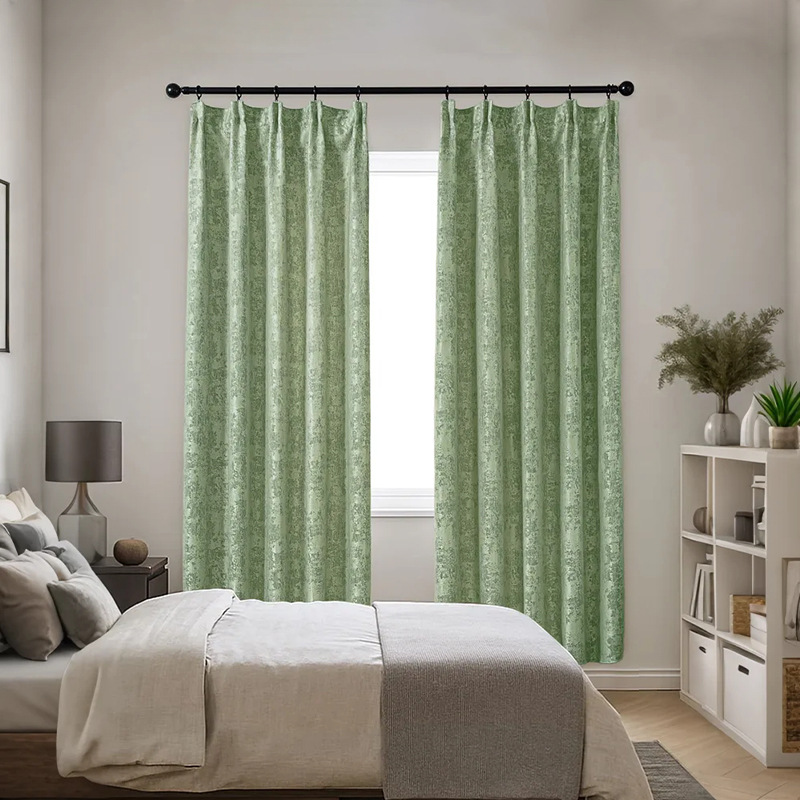 Transfronterizo Amazon Jacquard cortinas
