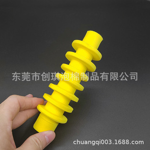 Sports Equipment Accessories Foam Tube 60 Degrees Hardened EVA Tube with Groove Handle Grip PU Fixed Workmanship Factory