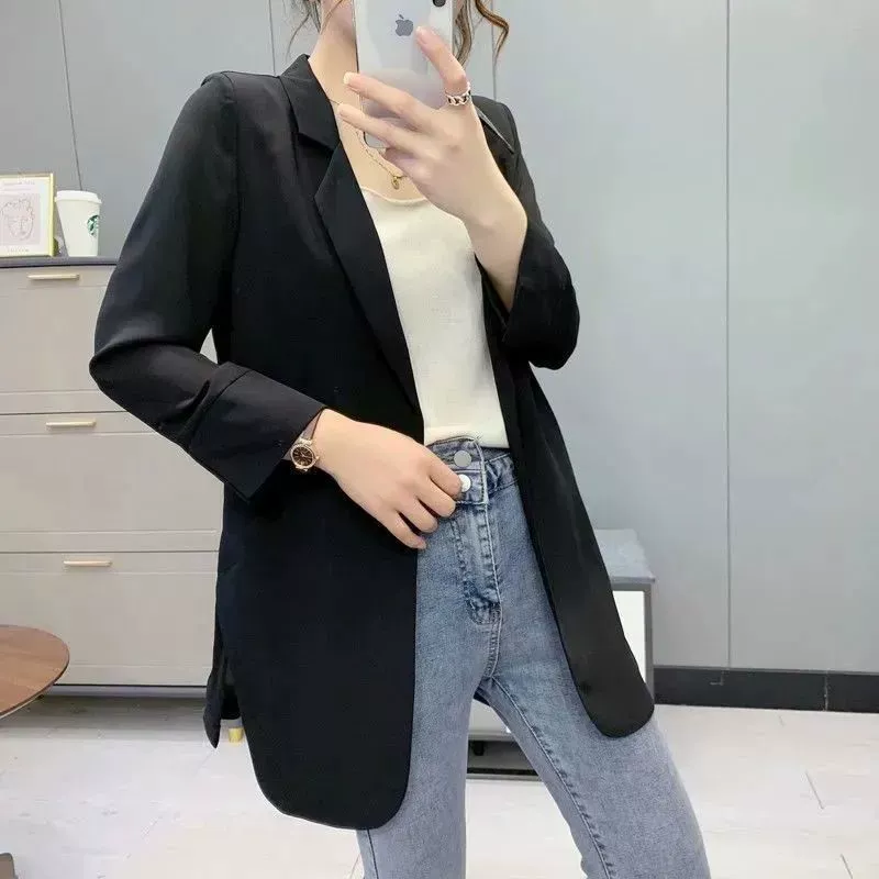 Shiffon summer thin classic suit jacket, Korean style, sun protection
