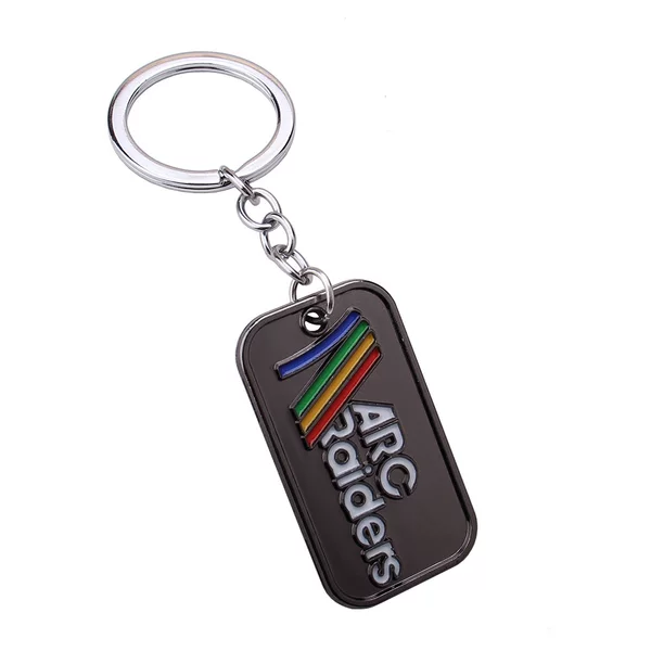 Game Arc Raiders Merchandise New Metal Keychain Alloy Pendant Military Badge Cross-Border New Product