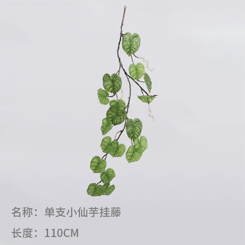 단일 작은 요정 타로 매달린 덩굴 110cm