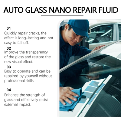 Repair Fluid, Auto glass repair liquid
