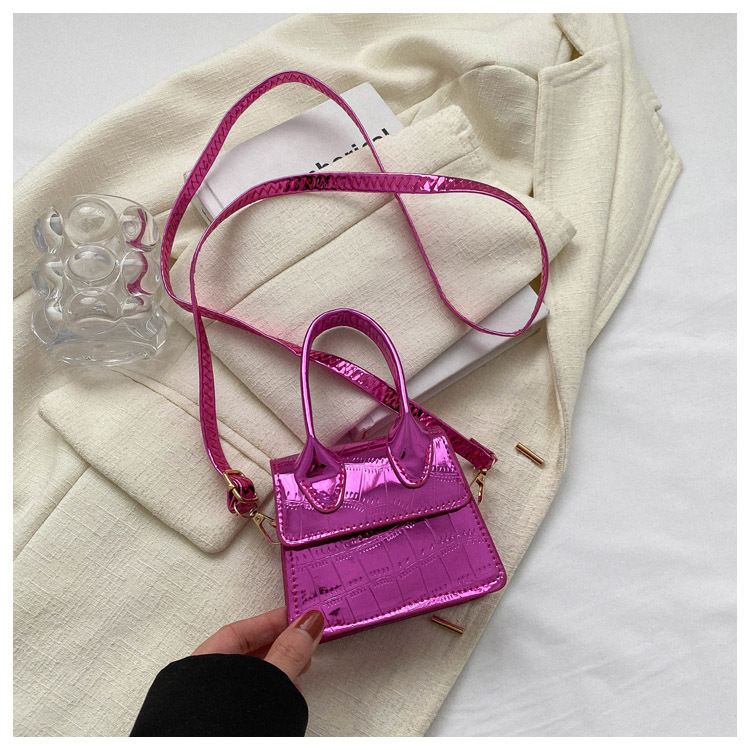 187g Weight Sewing Thread Fashion Element Magnetic Buckle Closure Type Single Shoulder Strap Strap Type Shoulder Bag Bags Type Casual Occasion Pu Leather Material Solid Color Pattern All Seasons Season Women's Gender Streetwear Style Square Shape Small Size Women's Small Pu Leather Solid Color Streetwear Sewing Thread Square Magnetic Buckle Shoulder Bag 12