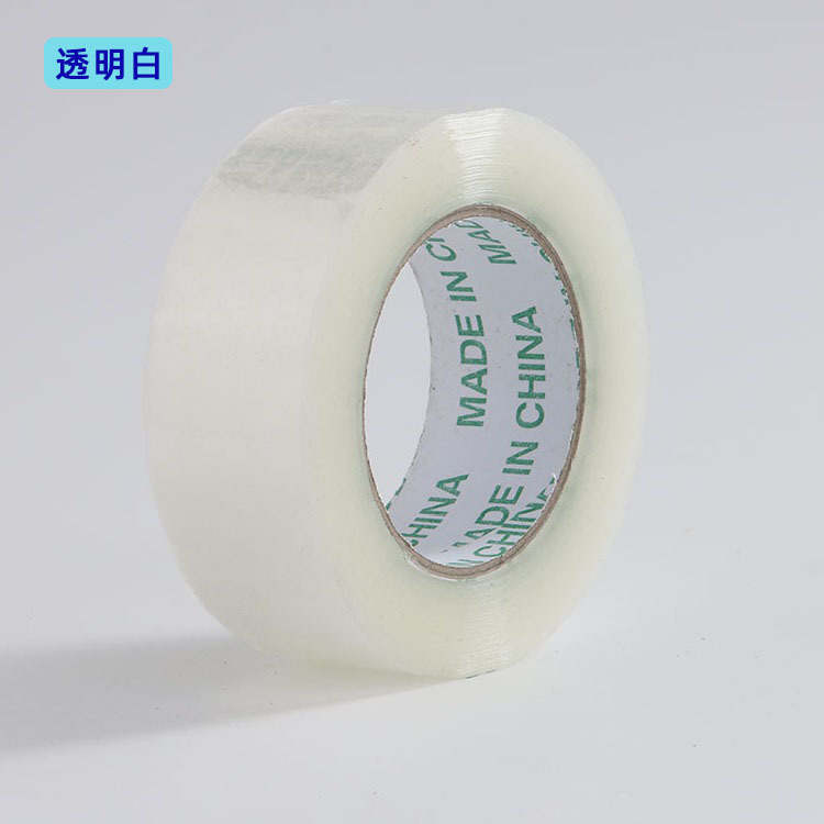 Embalaje y sellado de cinta Cinta de sellado transparente 4,2 cm de ancho Cinta amarilla Paquete expreso Rollo grande FCL al por mayor