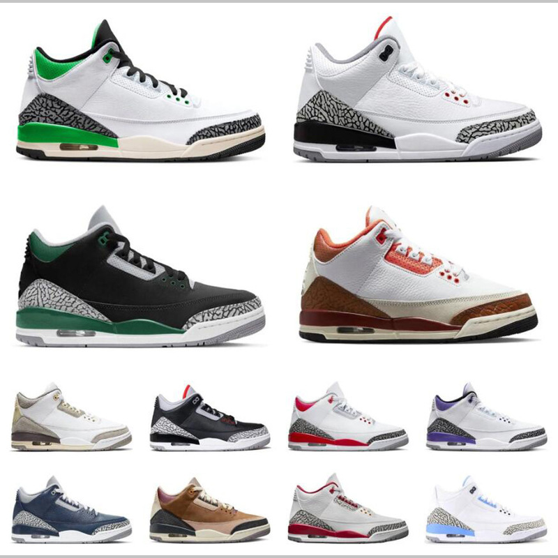 2024 cross-border foreign trade shoes basketball shoes 3 generation men's shoes 40-47