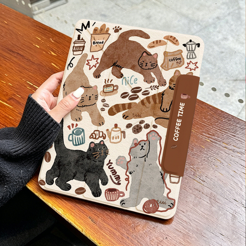 Suitable for Apple iPad Pro Protective Case, Anti-Bending, Air6 Buckle, 3+Y Soft Rubber, 10.2 Generation, 70% off Tablet Case