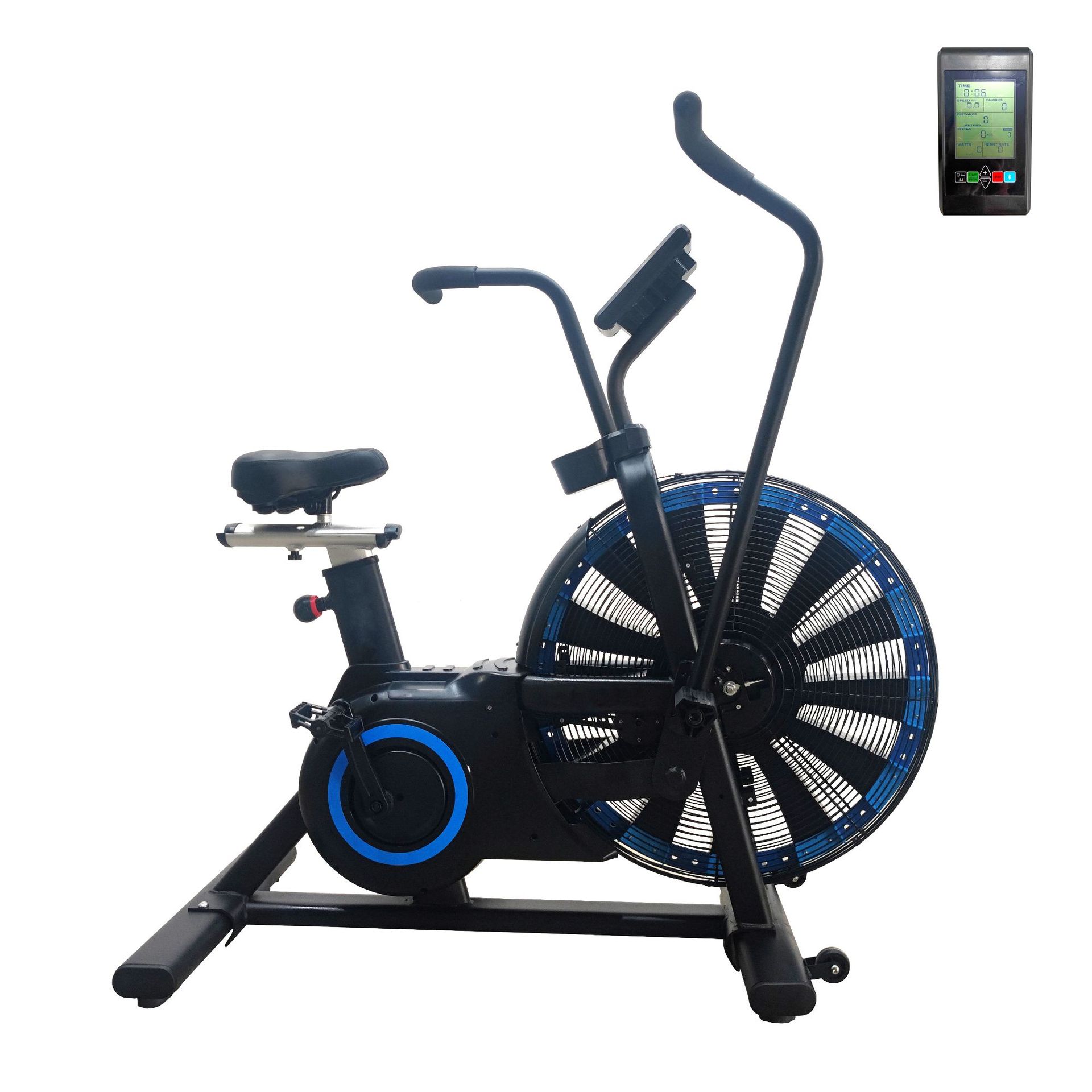 Cross-Border Customized Fan Bike Air Bike Wind Resistance Bicycle Fan Bike Commercial Aerobic Fitness Equipment Factory