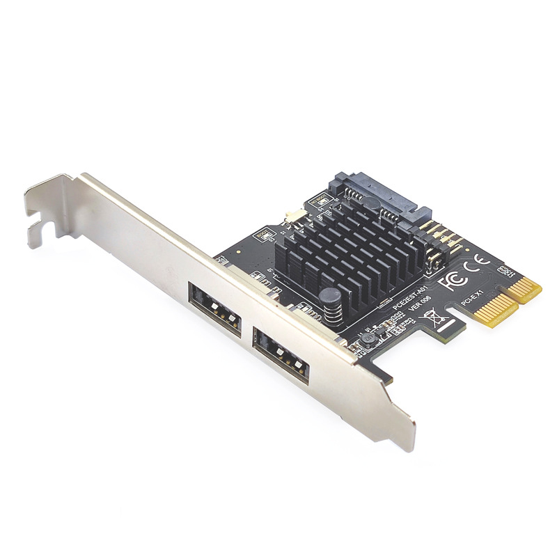 ̨ʽ��pci-eתPower eSATA+USB��չ��6Gת�ӿ�Ӳ���Ȳ��PESATA