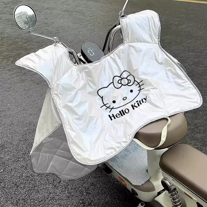 电动车挡风被夏季防晒罩隔热防水摩托车电动摩托车防紫外线通用
